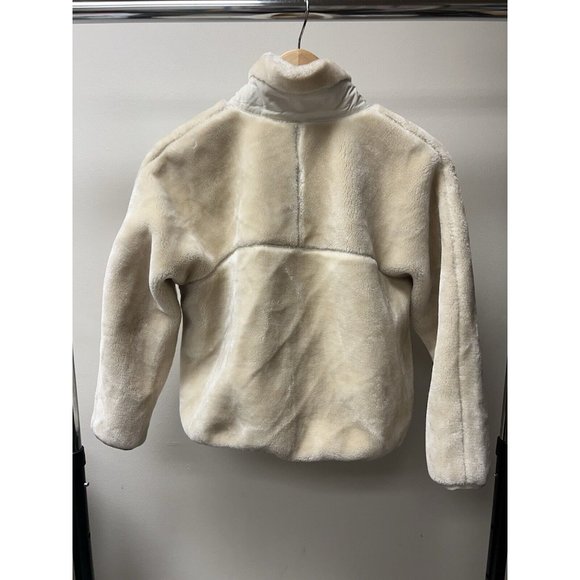 Journal standard F Cream Fuzzy Fleece Jacket - Picture 4 of 4